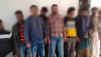দক্ষিণ সুরমায় জুয়া খেলার অভিযোগে ১২ জন আটক