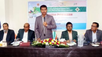 সিলেটে পার্টনার প্রকল্পের প্রশিক্ষণার্থীদের সাথে কৃষি সচিবের মতবিনিময়
