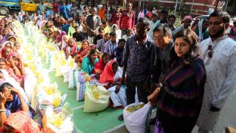 সিলেটে ২০০ চা শ্রমিককে পরিবারকে খাদ্য সহায়তা একডো’র