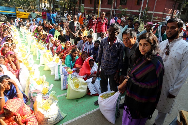 সিলেটে ২০০ চা শ্রমিককে পরিবারকে খাদ্য সহায়তা একডো’র