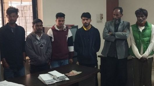 সিলেটে ৬ জুয়াড়ী গ্রেফতার