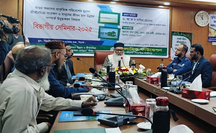 ধর্মীয় বিষয়ের পাশাপাশি সামাজিক নানা ইস্যুতেও ইমামদের দায়িত্বশীল ভূমিকা পালন করতে হবে : সিলেটে ধর্ম উপদেষ্টা