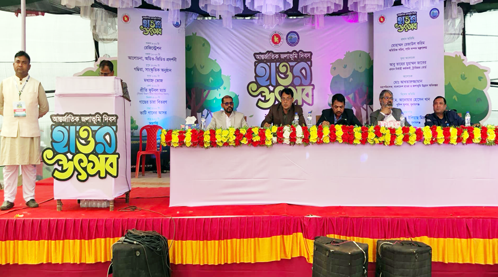 ”হাওরকে ঘিরে পর্যটন এলাকা গড়ে তুলতে পারলে দেশ এগিয়ে যাবে”