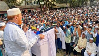 ২০ ফেব্রুয়ারীর মধ্যে আজহার ভাইকে মুক্তি দিন : সিলেটে মাওলানা রফিকুল ইসলাম
