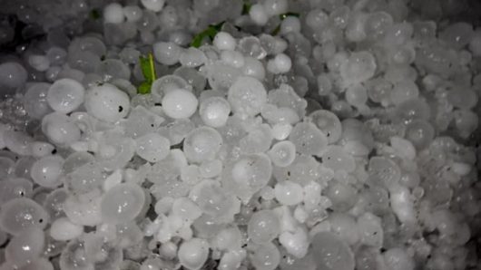 সিলেটে মৌসুমের প্রথম শিলাবৃষ্টি