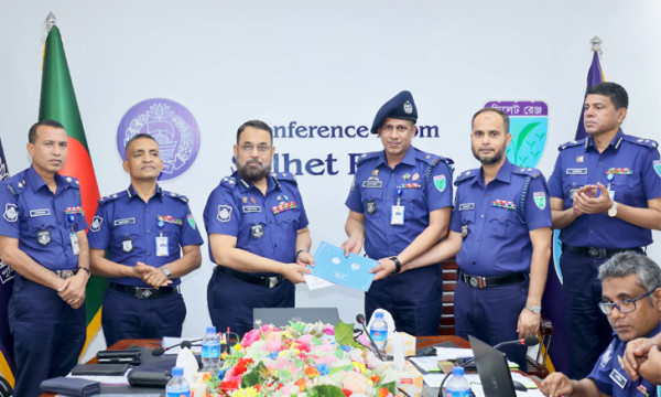 সিলেট জেলার শ্রেষ্ঠ সার্কেল এএসপি আশরাফুজ্জামান