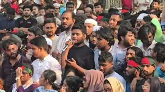 আওয়ামী লীগ নিষিদ্ধে এক ঘণ্টার আল্টিমেটাম