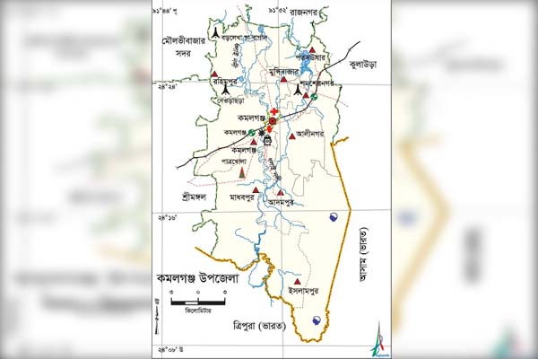 <h6>আটক করেছে বিজিব</h6> <h4>কমলগঞ্জ সীমান্ত দিয়ে নারী-শিশুসহ ১৫ জনকে পুশ-ইন বিএসএফ-এর</h4>