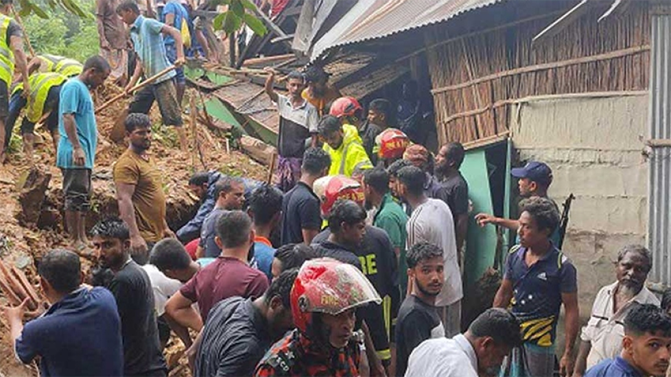 গোলাপগঞ্জে টিলাধসে একই পরিবারের ৪ জনের মৃত্যু