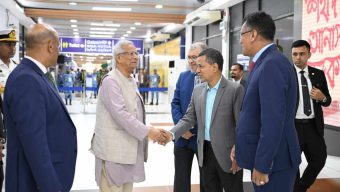 দেশে ফিরেছেন প্রধান উপদেষ্টা